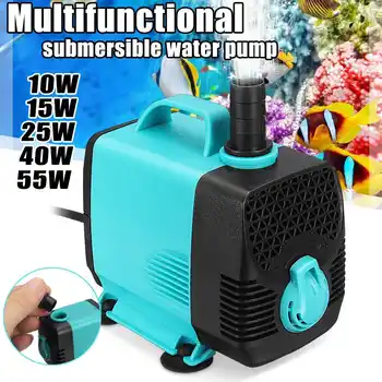 

10W/15W/25W/40W/55W 600-3000L/H Ultra-quiet Flow Rate Multi-functional Brushless Pump Mini Submersible Water Pump AC110V