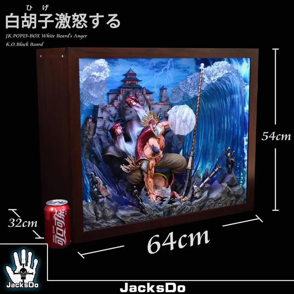 JacksDo Studio JK одна деталь белая борода Эдварда Ньюгейта GK статуя