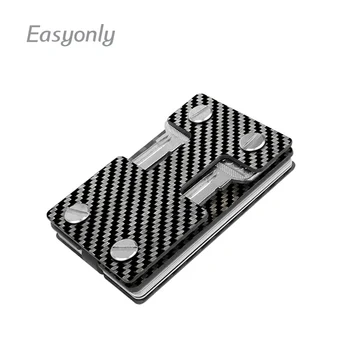 

EDC Carbon Fiber Portable Multifunction Pocket Tools Card Key Holder Outdoor Camping Gear Card Key Holder EDC Tools