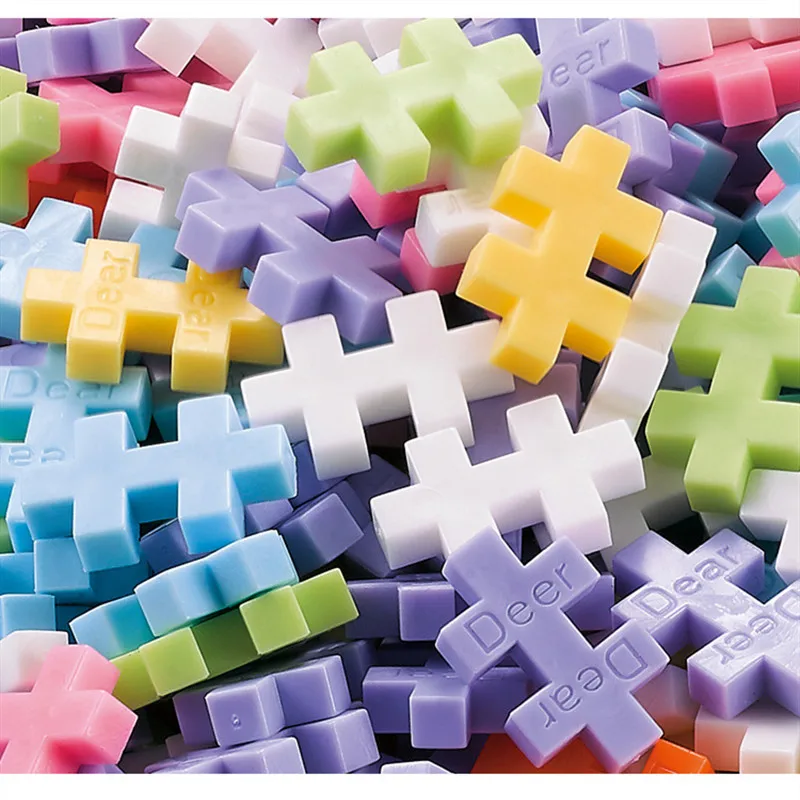 

220-1000 Pieces Mini Building Blocks City DIY Creative Bricks Bulk Model Educational Kids Toys DIY Block Assembling