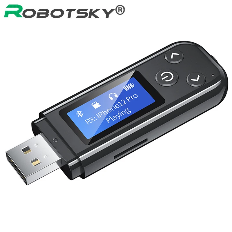 USB Bluetooth Receiver Transmitter Adapter Receptor Bluetooth 5.0 Audio