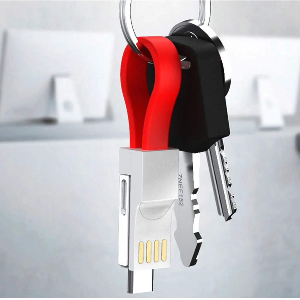 USB кабель Micro USB кабель для передачи данных для IPhone Android type-c светильник и портативный 3 в 1 быстрая зарядка USB кабель для передачи данных