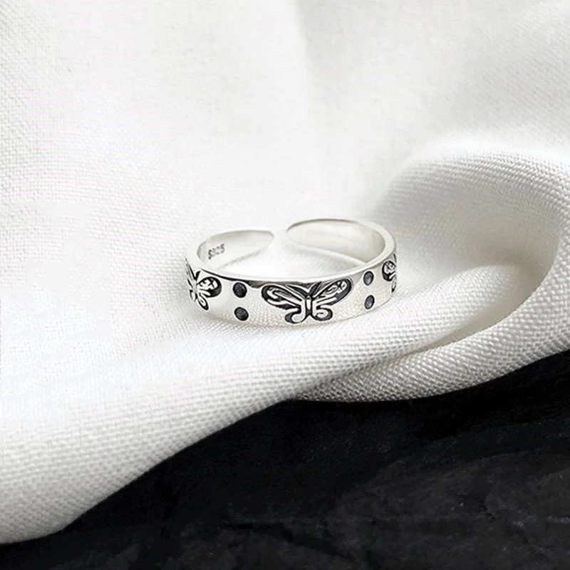 Женские байкерские ботинки в стиле ретро ювелирные изделия для женщин бабочка