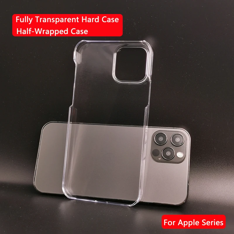 iphone xr clear case Ultra Thin Transparent For Apple iPhone 13 12 Mini 11 Pro Max X Xr XS 7 8 Plus SE 2020 Luxury Hard Shell Half-Wrapped Phone Case iphone 11 case with card holder