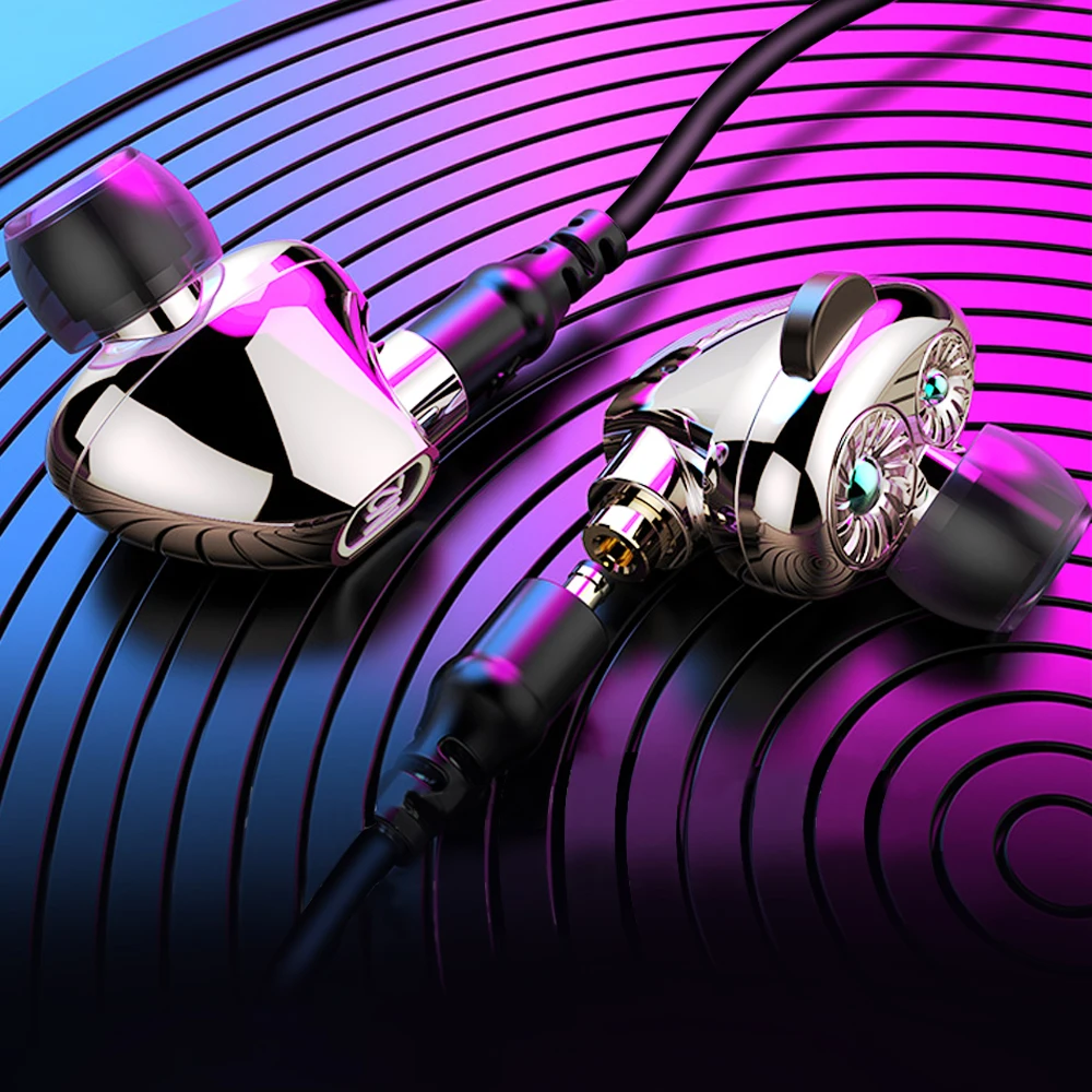 ALWUP G03 HIFI Bluetooth наушники беспроводные 5 0 двойные динамические Drivers для бега спорта