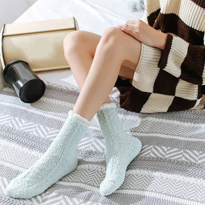 Женские осенние хлопковые носки, женские однотонные короткие носки для женщин, женские эластичные носки и Чулочные изделия