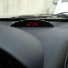 

40% Dropshipping!!Electronic Clock 3-in-1 Function Shading Visor ABS LED Electronic Clock for Car