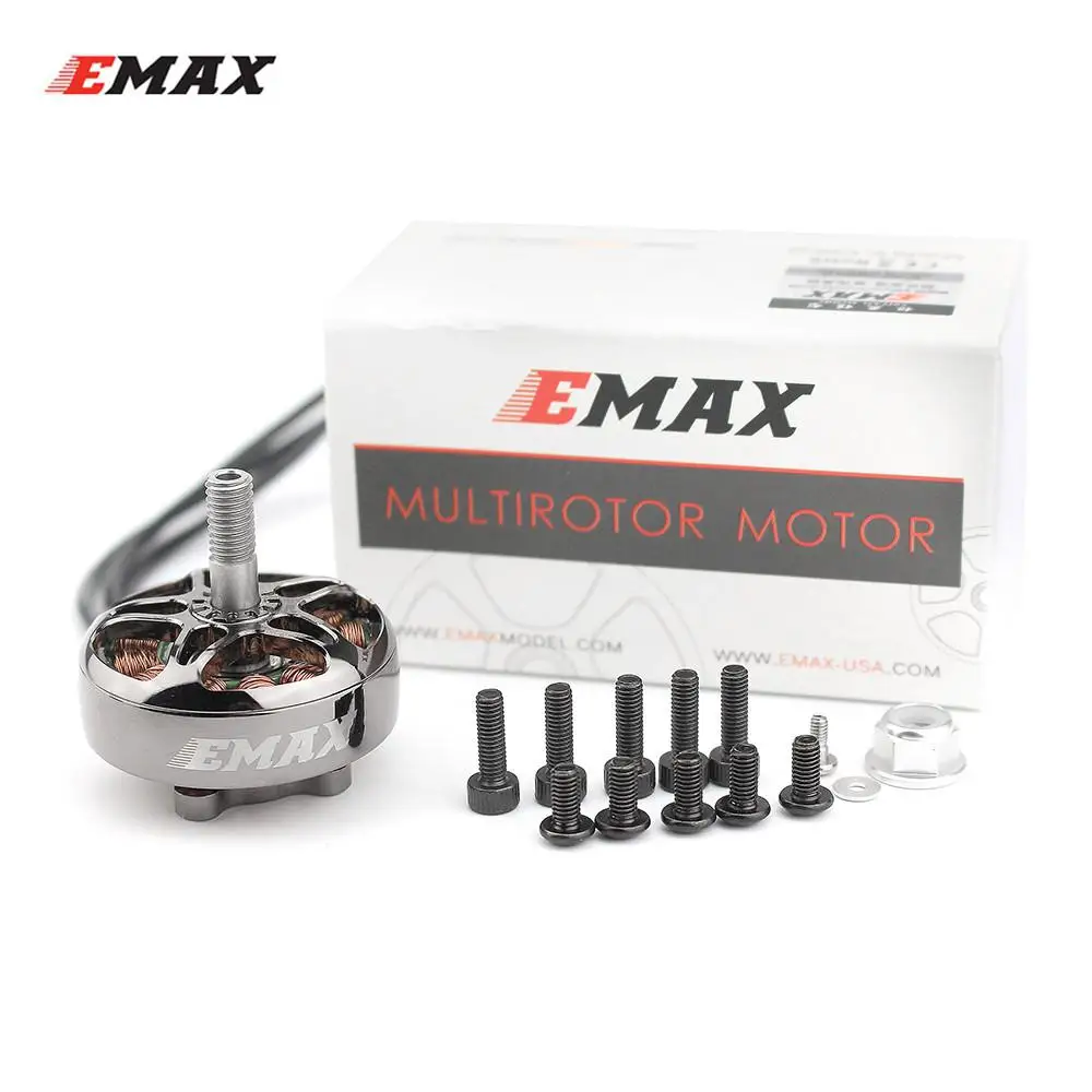 EMAX ECOII Series 2807 6S 1300KV 5S 1500KV 4S 1700KV Бесколлекторный двигатель для QAV FPV Racing запасная