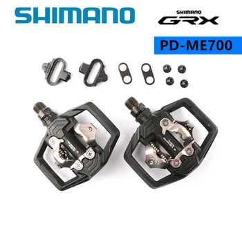 SHIMANO-Pedal estable para bicicleta, Pedal ajustable para bicicleta de montaña Enduro, con superficie ancha y 11 velocidades, PD ME700 SPD