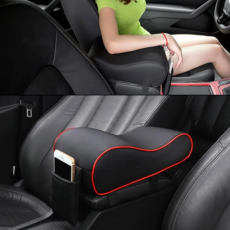 Universal Car Armrest Pad Universal Auto Armrests Car Center Console Arm Rest Seat Box Pad Vehicle Protective Car Styling