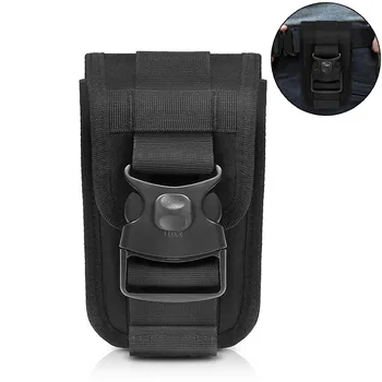 

Tactical Phone Holster Pouch Molle Smartphone Bag Men Belt Waist Bag Utility Gadget Gear Tool Organizer Pocket Military EDC Bag
