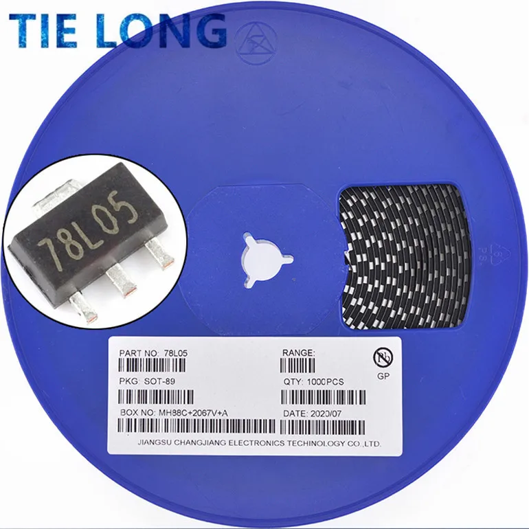 

1000 шт. 78L05 SOT89 SOT SMD Triode новые и оригинальные