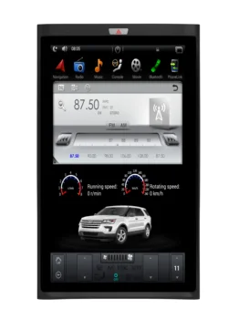 

17'' tesla style Android 9.0 DSP Car DVD player GPS Navigation RADIO STEREO IPS for Ford Expedition 2007-2017 PX6 carplay