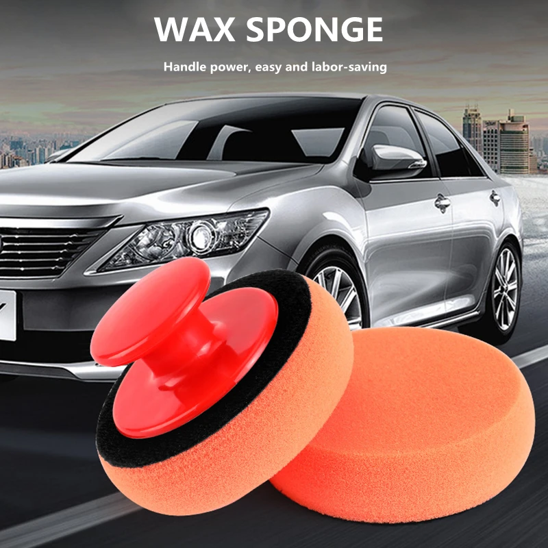 Car Wash Wax Polish Pad Polishing Pad Sponge Car Cleaning Cloth