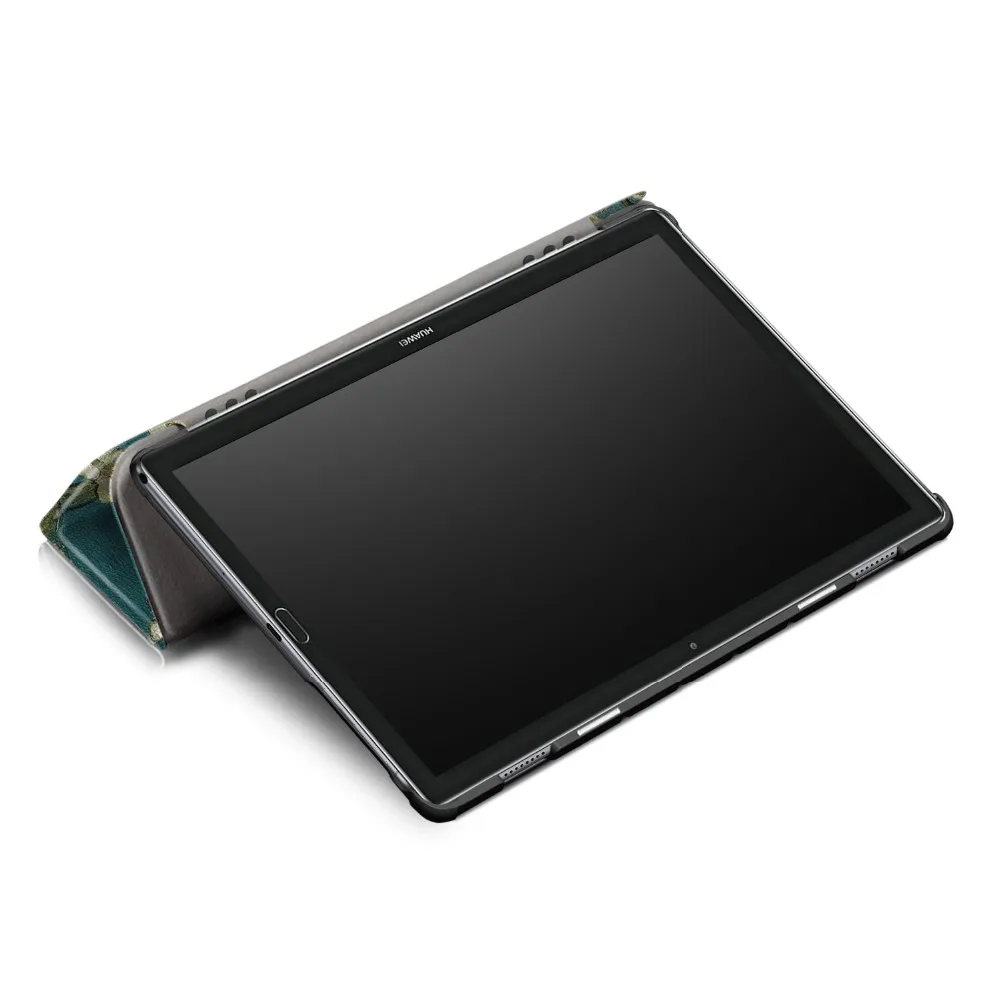 Флип-чехол для huawei Mediapad M6 10,8 '' Магнитный PU смарт-чехол для сна Кожаный чехол Funda Coque+ стилус