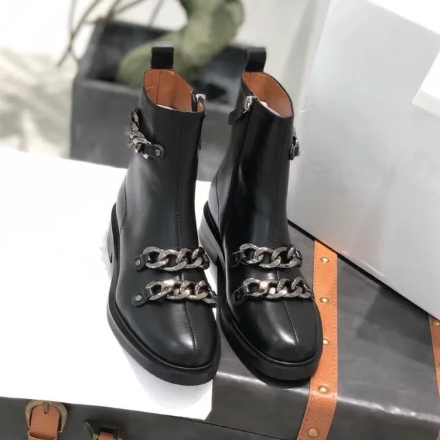 zip biker boots