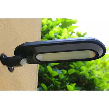 

LED Wireless wall lamp Outdoor Solar Charge Motion sensor light Easy to install Electricity free For yards fences aisles