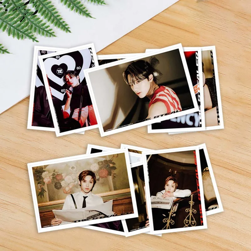 40Pcs KPOP THE BOYZ New Album CHASE Photocard Photo Card LOMO Card Stickers Postcard Stationery Decoration Supplies Fan Gifts
