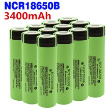 2-20 шт NCR18650B 3,7 v 3400mah 18650 литиевая аккумуляторная батарея для Panasonic фонарик батареи