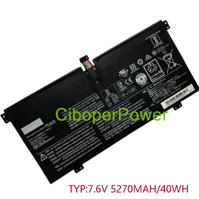 Качественный Аккумулятор для 7,6 V 40Wh 5264mAh L15L4PC1 L15M4PC1 Аккумулятор для ноутбука серии 710
