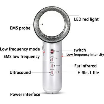 

Electric Body Slimming Machine Fat Cellulite Reduce Massager Help Weight Loss P9