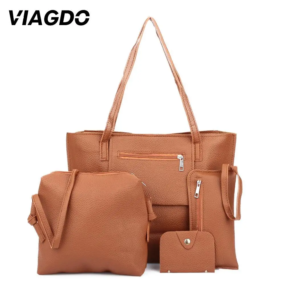 

Tote Bag Handbag Women High Capacity Accessories Female Bags 4 Colors PU Elegant Casual Travel Receive Small Change Beauty