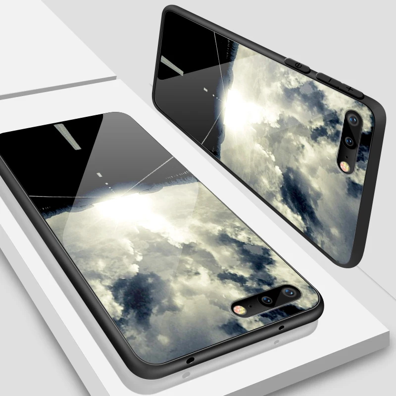 W359 Для iPhone 5S, SE 6S 6 8 7 Plus XR XS MAX модные закаленные стеклянные раковины для Meizu M9 M6 M5 M8 Note 16th Plus ТПУ защитный чехол - Цвет: W359
