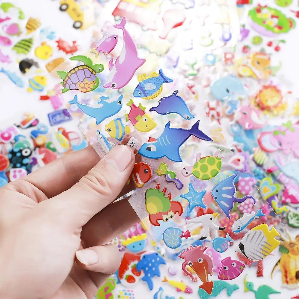 Kids-stickers-different-Sheets-3D-Puffy-Stickers-for-Girl-Boy-Birthday-Gift-Scrapbooking-Cartoon-Stickers-Mixed (2)