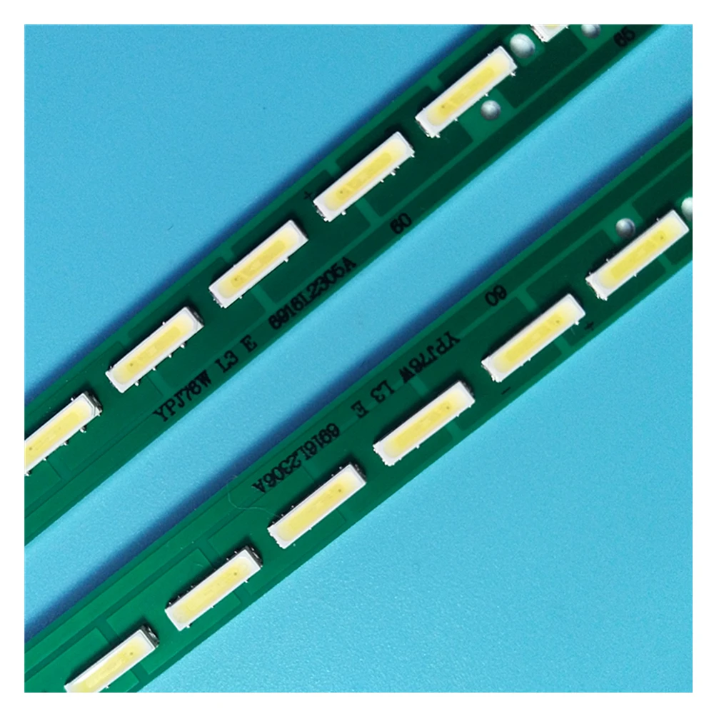 Faixa de Luz Led Luz de Fundo para lg 65uh6030 6916l2305a 6916l2306a Novo Pcs 68led 710 mm - Imagem 3