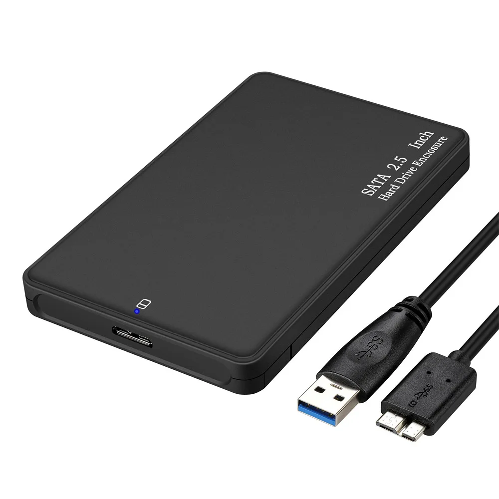

USB 3.0 SATA HDD Transparent 2.5 Inch External Hard Drive Enclosure Case