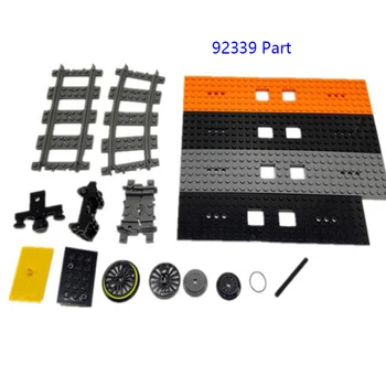 

New Diy 2Pcs/lot Train Truck Floor 6X28 Base Plate MOC Building Block Toys Compatible with Technic Train 10254 City 92339 Parts