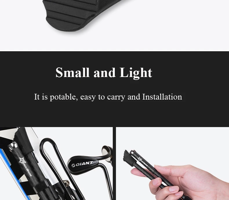 Велосипед ROCKBROS Kickstand Quick Release велосипедная ножная поддержка MTB дорожный велосипед углеродное волокно складной парковочный стеллаж велосипедная подставка