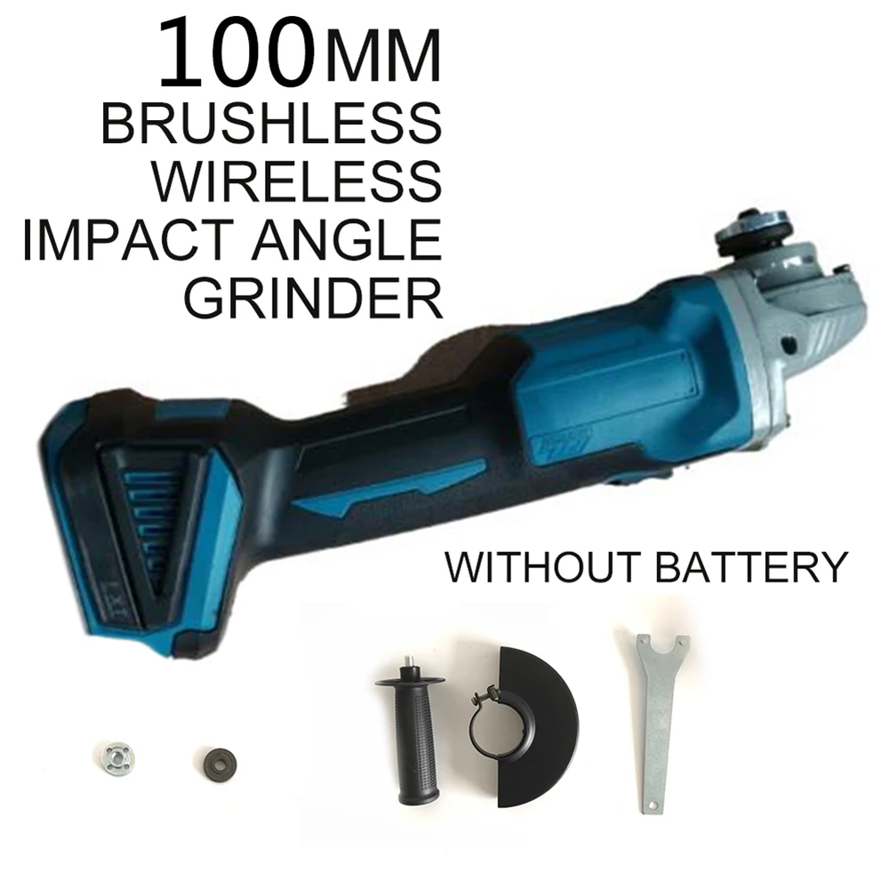 

Electric Compact Angle Grinder Body Rechargeable For Woodworking Grinding Cutter