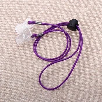 

5Pcs Napkin Clip Napkin Bib Chain Flexible Lanyard Napkin Holder