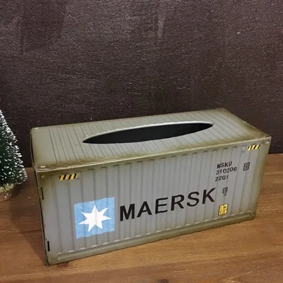 Ретро креативный контейнер дизайн железная домашняя тканевая коробка Автомобильная Салфетка бумажный контейнер металлическая стойка для бумажного полотенца чехол домашний декор - Цвет: D