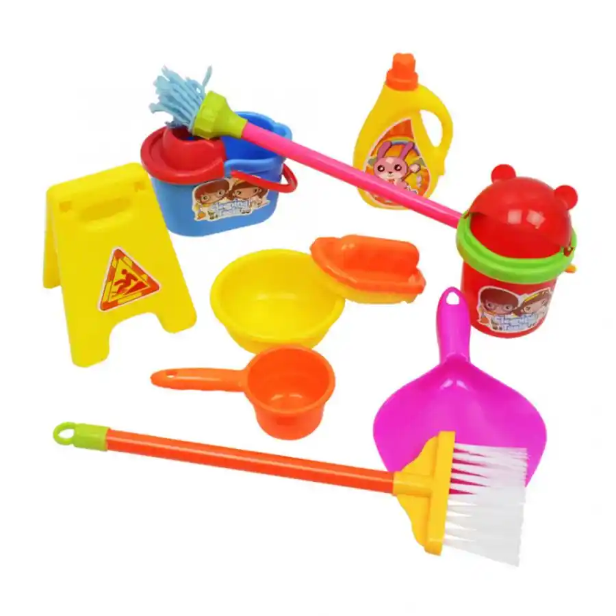 children's play cleaning set