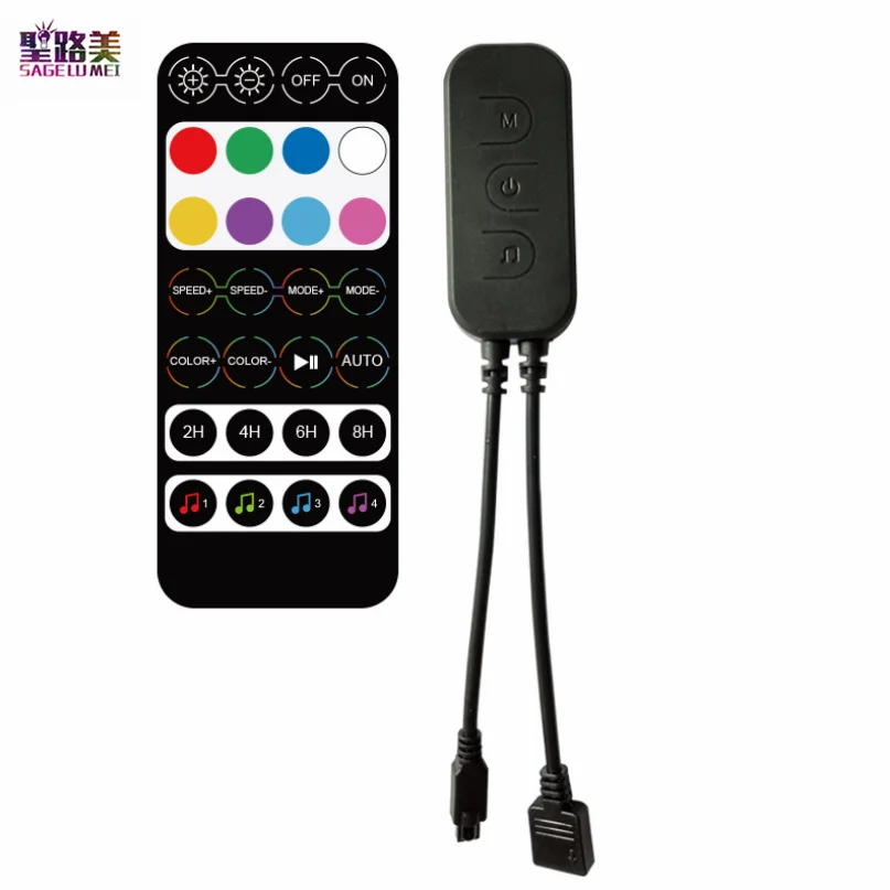 Светодиодная лента RGB Bluetooth 12 В с дистанционным управлением | Освещение