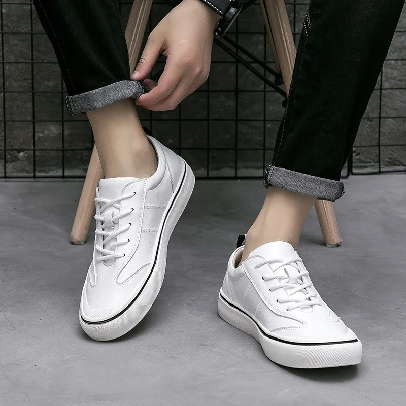 

2020 Spring New Style Versatile MEN'S SHOES Korean-style Fashion Casual Shoes Sports Comfortable Trendy Shoes Couples White Shoe
