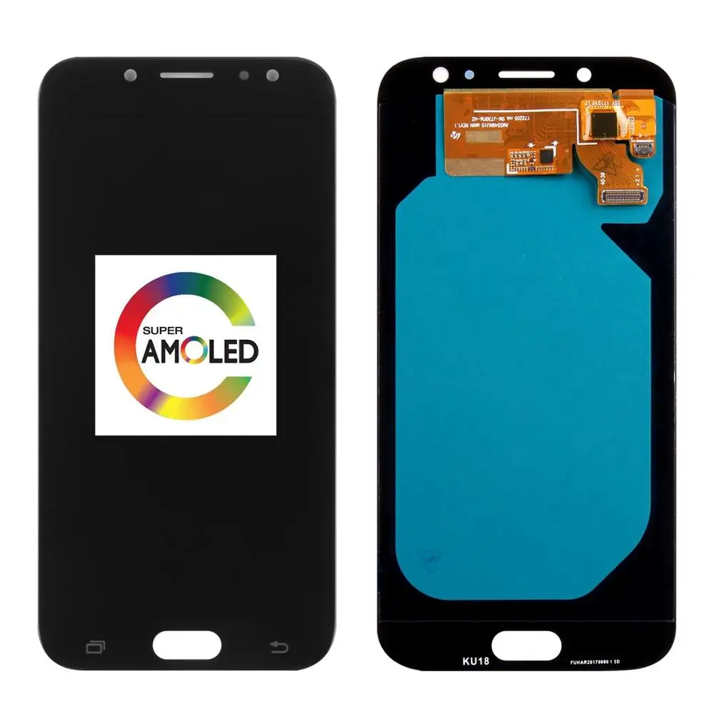 Amoled For Samsung Galaxy J7 Pro J730F SM-J730F J730M J730G J730FN LCD Display Touch Screen Digitizer Assembly Replacement