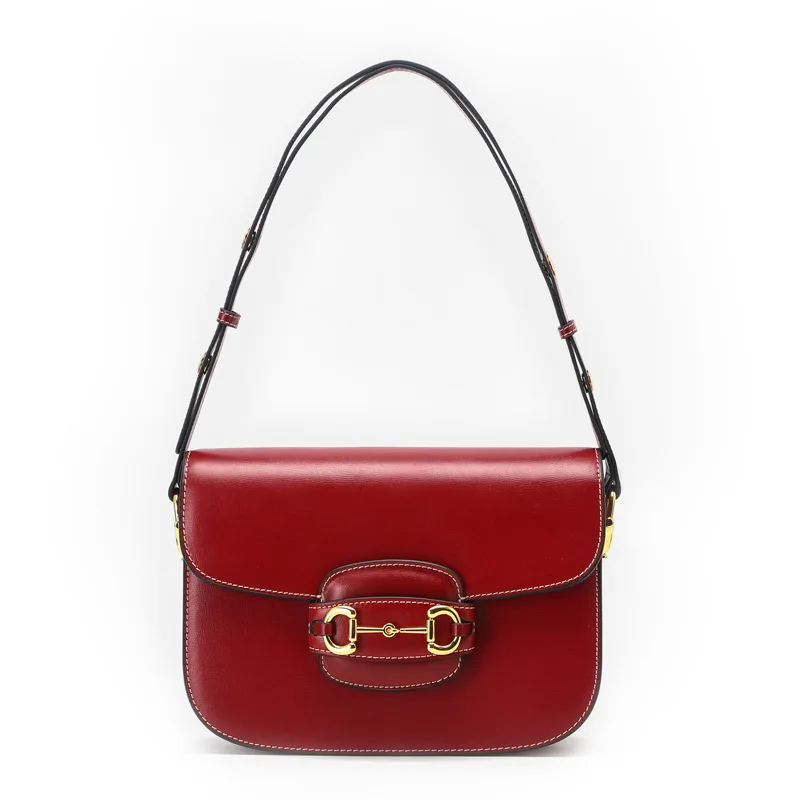 

Genuine Leather Package Woman Messenger Concise Cowhide Packet luxury handbags women crossbody bags for designer shoulder bag