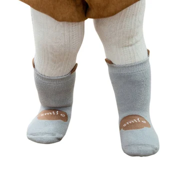 

1Pair Baby Cartoon Cotton Socks Toddler Ankle Thick Socks Baby Anti-Slip Socks Kid Floor Socks Infants 0-3T New