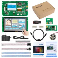 

5.0 inch Free Shipment HMI TFT Used LCD Monitors With Touch Control