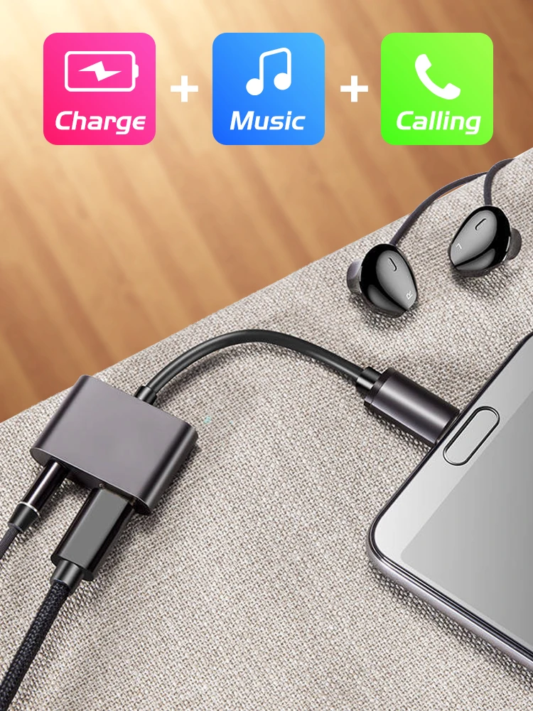 ANMONE usb type C аудио адаптер тип-c до 3,5 мм разъем для наушников аудио конвертер кабель для huawei P20 Xiaomi Mi 6 8 USB C разъем