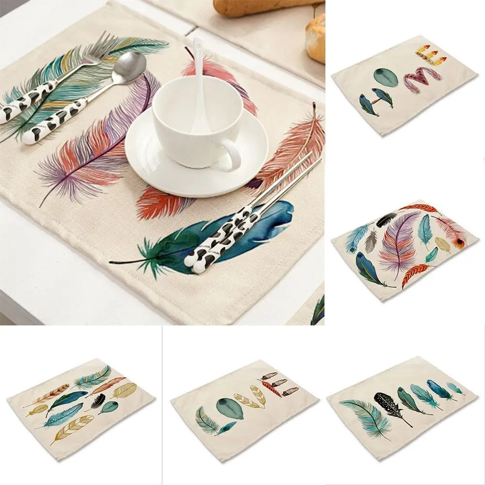 1 предмет хлопковое белье обеденный стол коврик для ковриков Кухня аксессуары