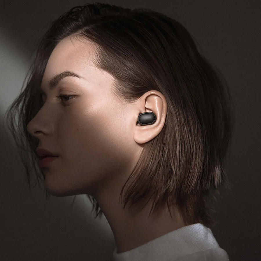 Беспроводные наушники Xiaomi Redmi Airdots TWS гарнитура с голосовым управлением Bluetooth 5 0