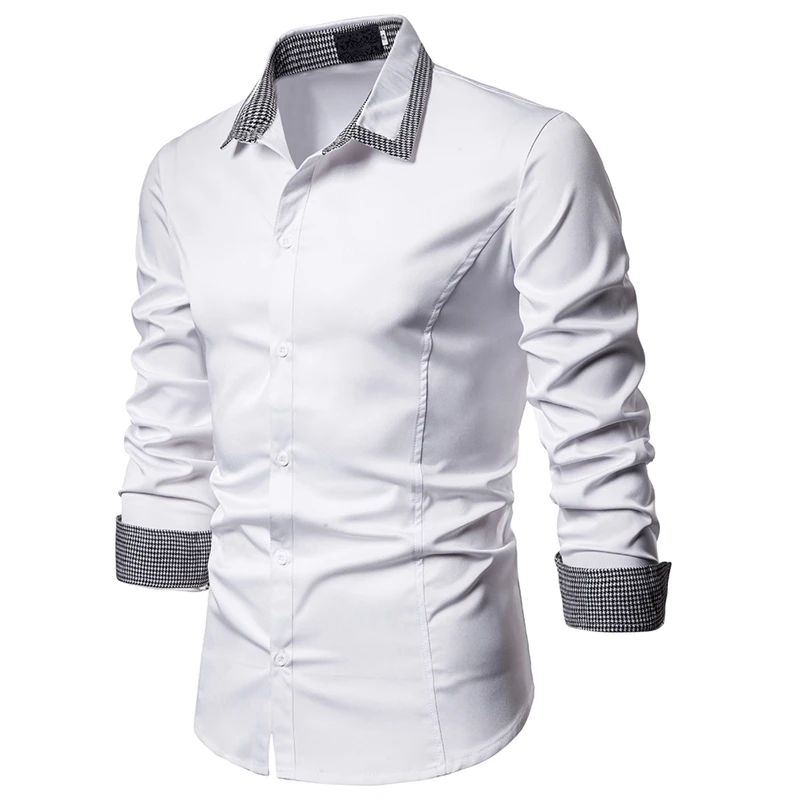 churchill slim fit button down