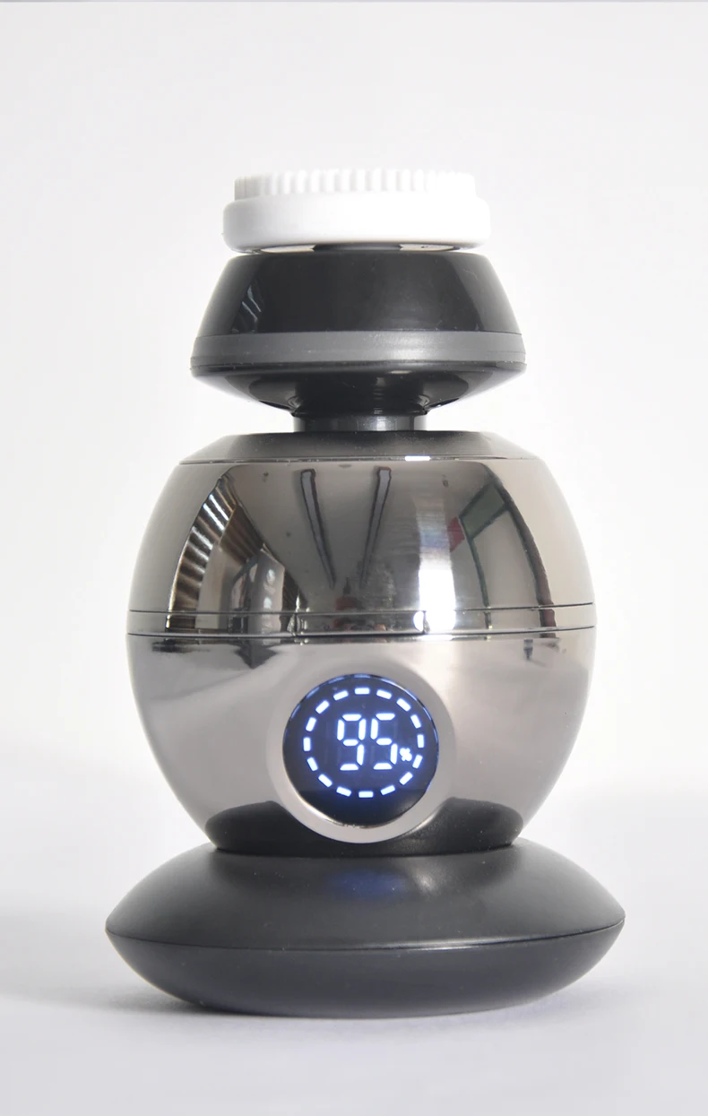 7D Floating Cutter Head Base Charging Portable Electric Shaver Men Beard Trimmer Clipper Skull Shaver Waterproof Shaving Machine 7D Floating Cutter Head Base Charging Portable Electric Shaver Men Beard Trimmer Clipper Skull Shaver Waterproof Shaving Machine