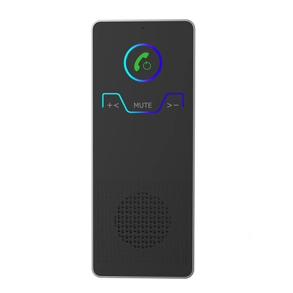 Black Автомобильный Bluetooth Hands Free комплект зарядное устройство Шумоподавление для солнцезащитного козырька мобильного телефона VDX99 - Цвет: Black