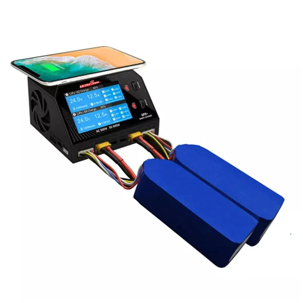 Ultrapower ULTRA POWER UP6+ AC 2x150 Вт DC 2x300 Вт 2x16A двухканальный аккумулятор баланс зарядное устройство Dis зарядное устройство AC/DC зарядное устройство