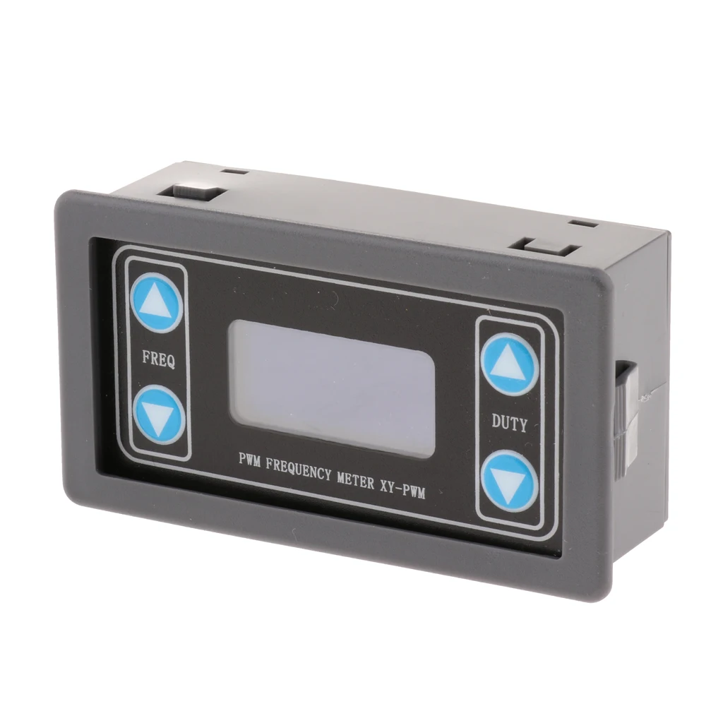 Premium PWM Pulse Frequency Meter Adjustable Duty Ratio LCD Signal Generator